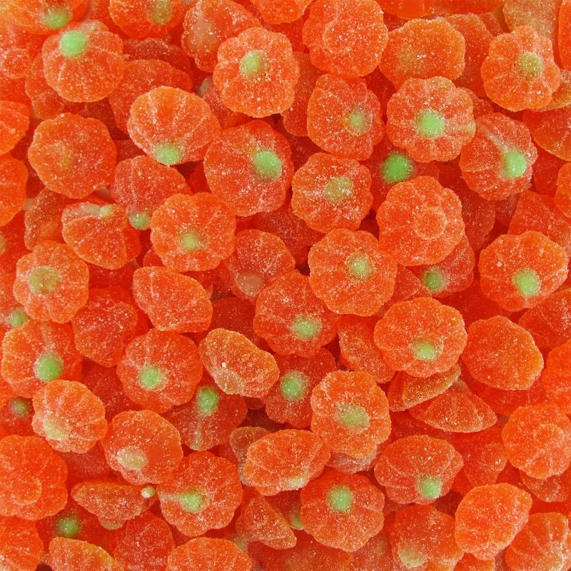 Bonbon mandarine en poche de 100gr