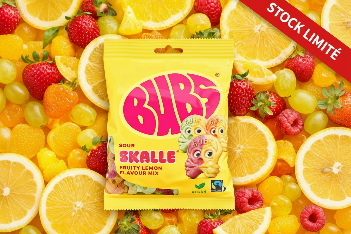 Bubs mini sachet fruity lemon