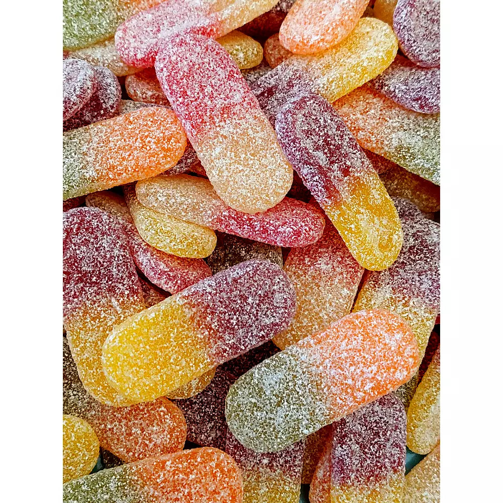 Langue fruitée acidulée